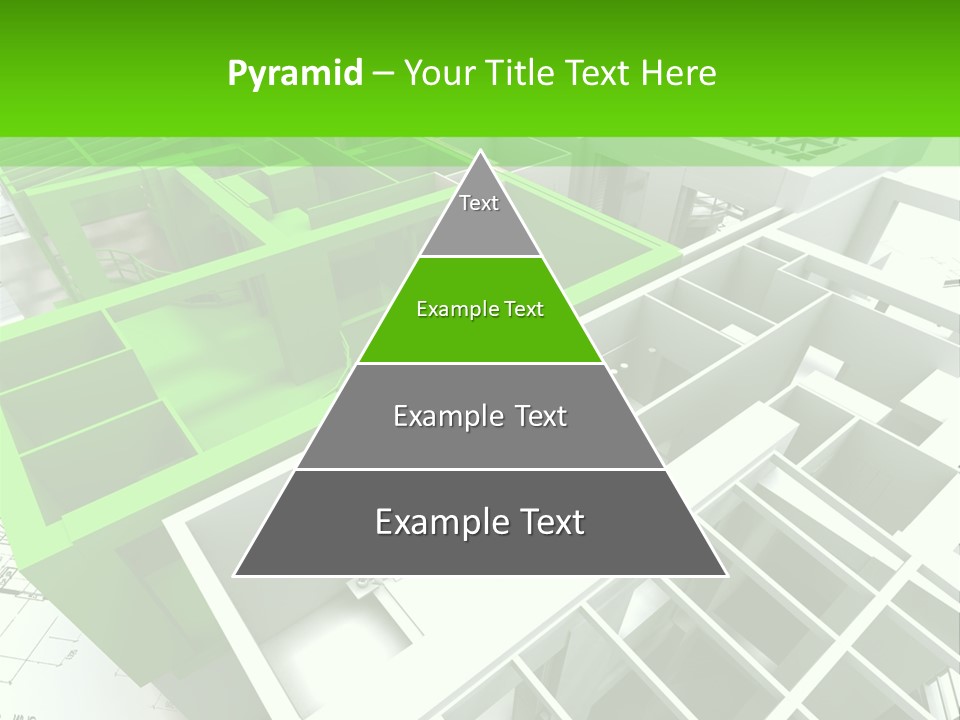 Chalet Roof Draw PowerPoint Template