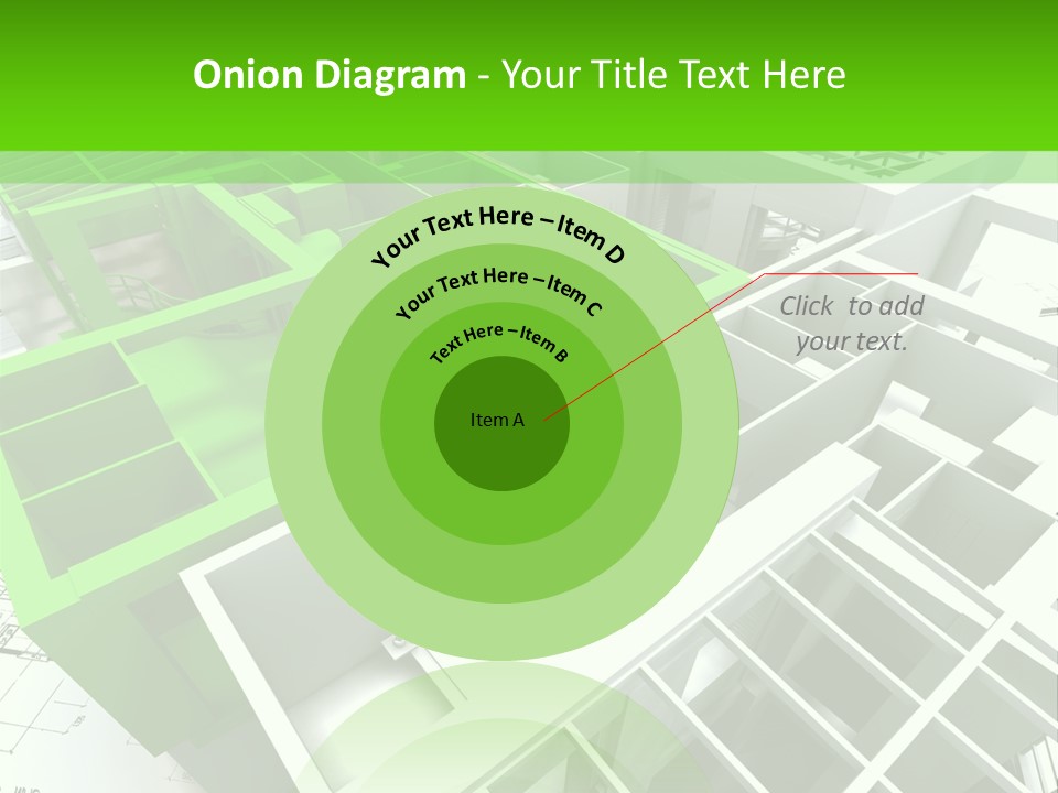 Chalet Roof Draw PowerPoint Template