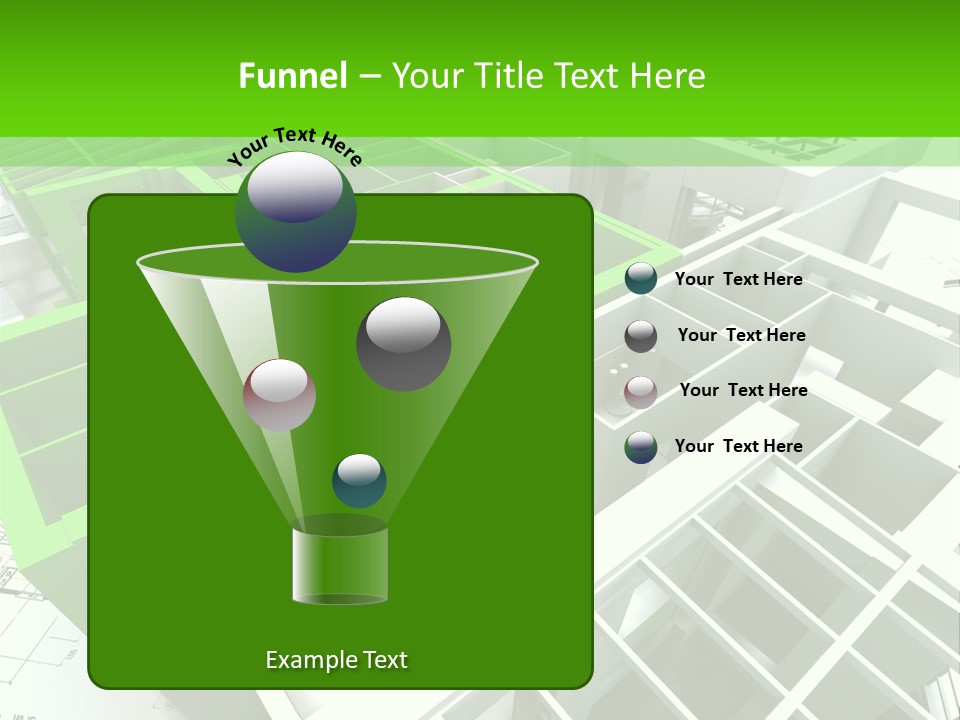 Chalet Roof Draw PowerPoint Template