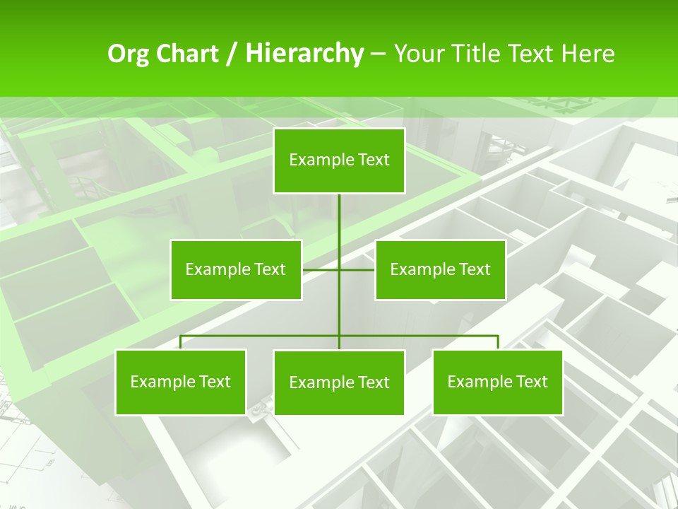 Chalet Roof Draw PowerPoint Template