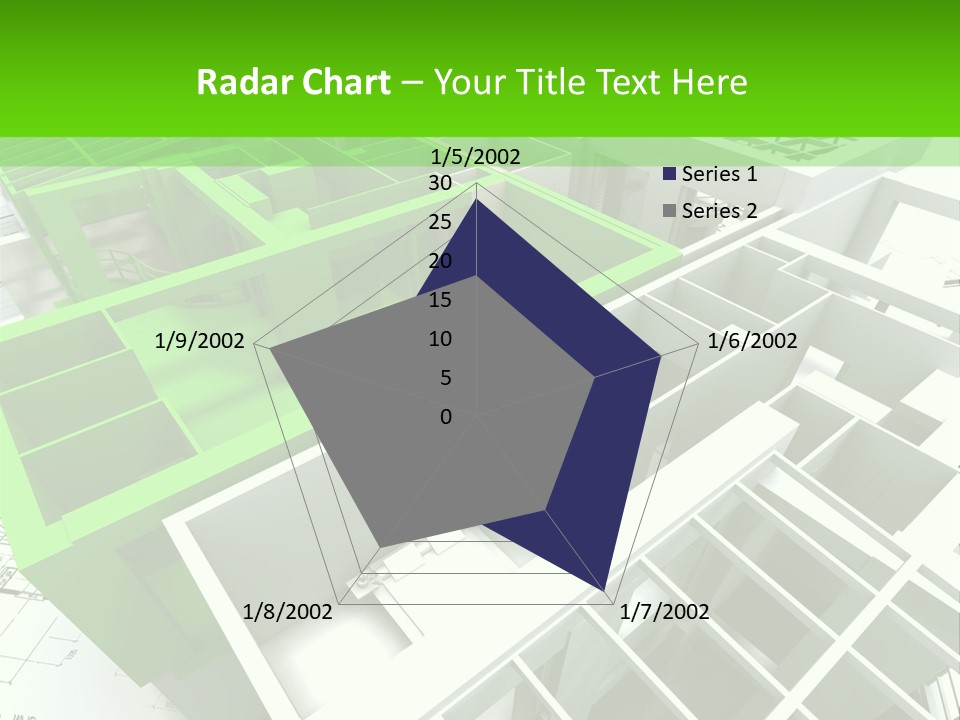 Chalet Roof Draw PowerPoint Template