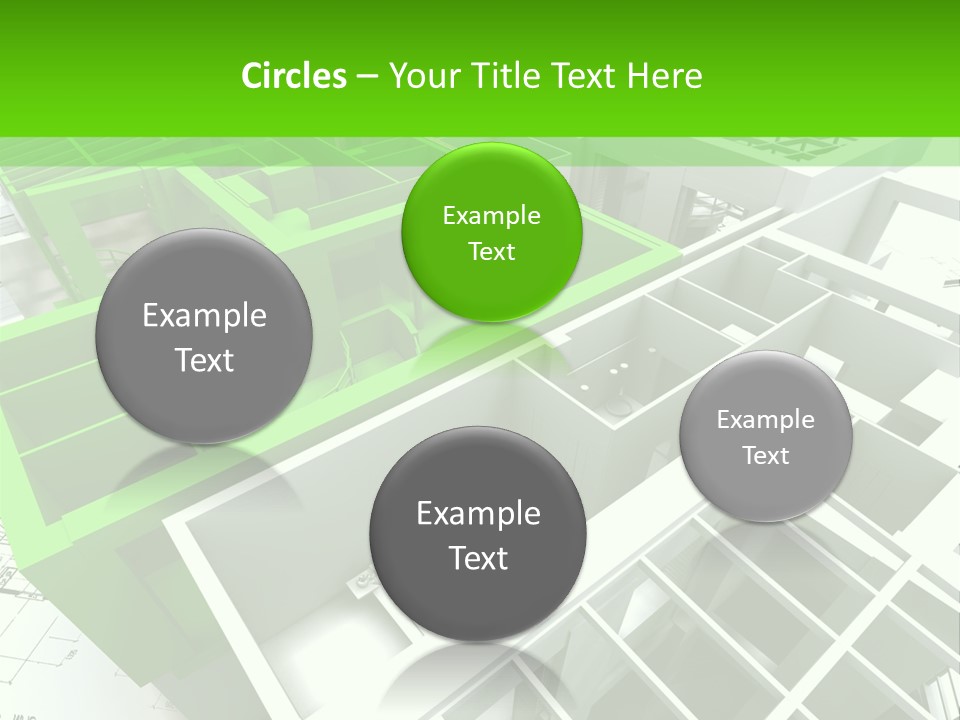Chalet Roof Draw PowerPoint Template