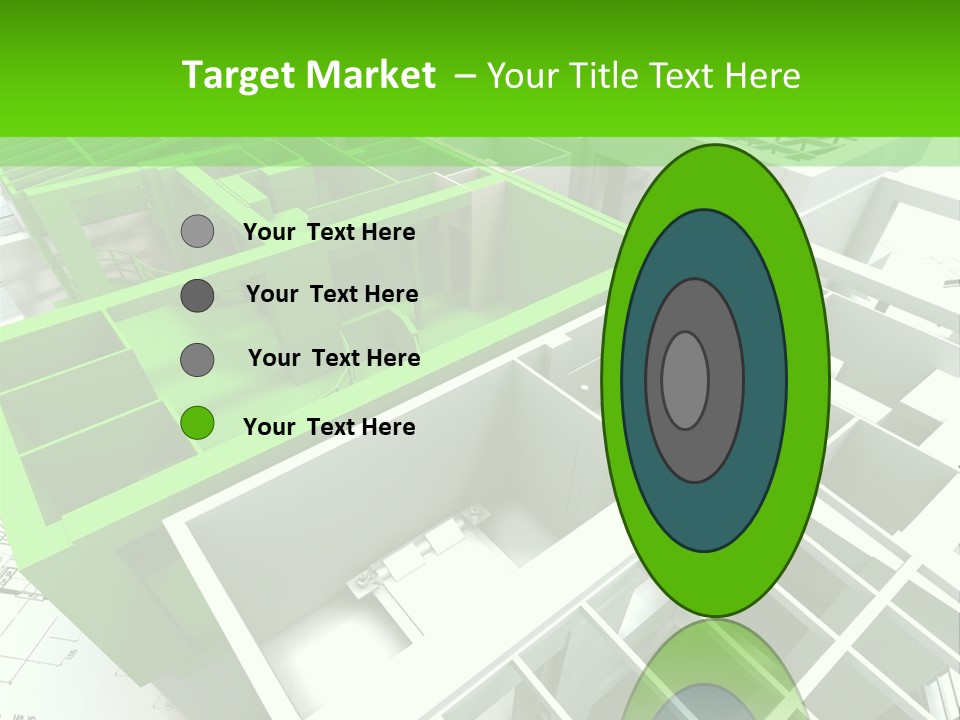 Chalet Roof Draw PowerPoint Template