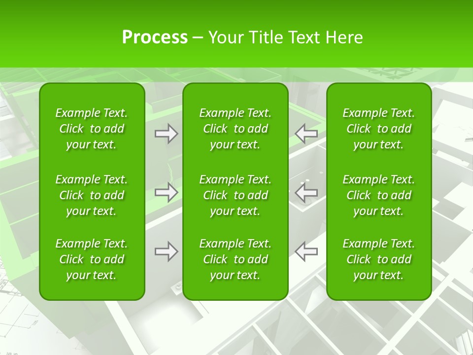 Chalet Roof Draw PowerPoint Template
