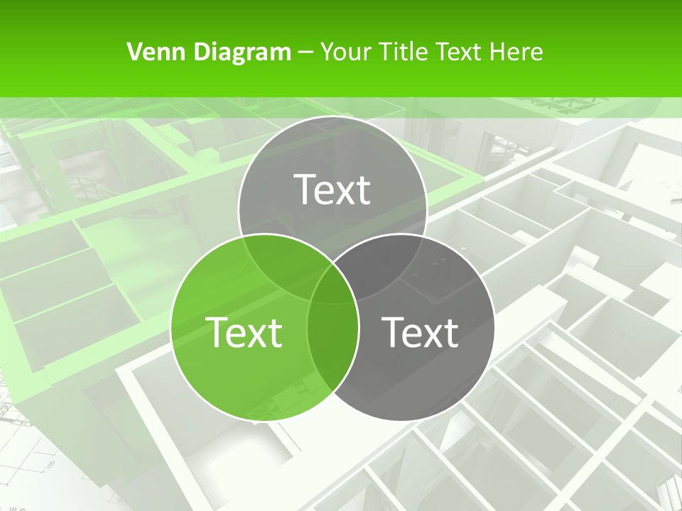 Chalet Roof Draw PowerPoint Template