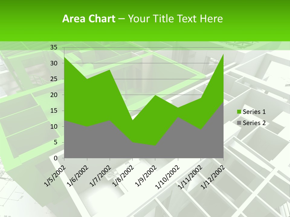Chalet Roof Draw PowerPoint Template