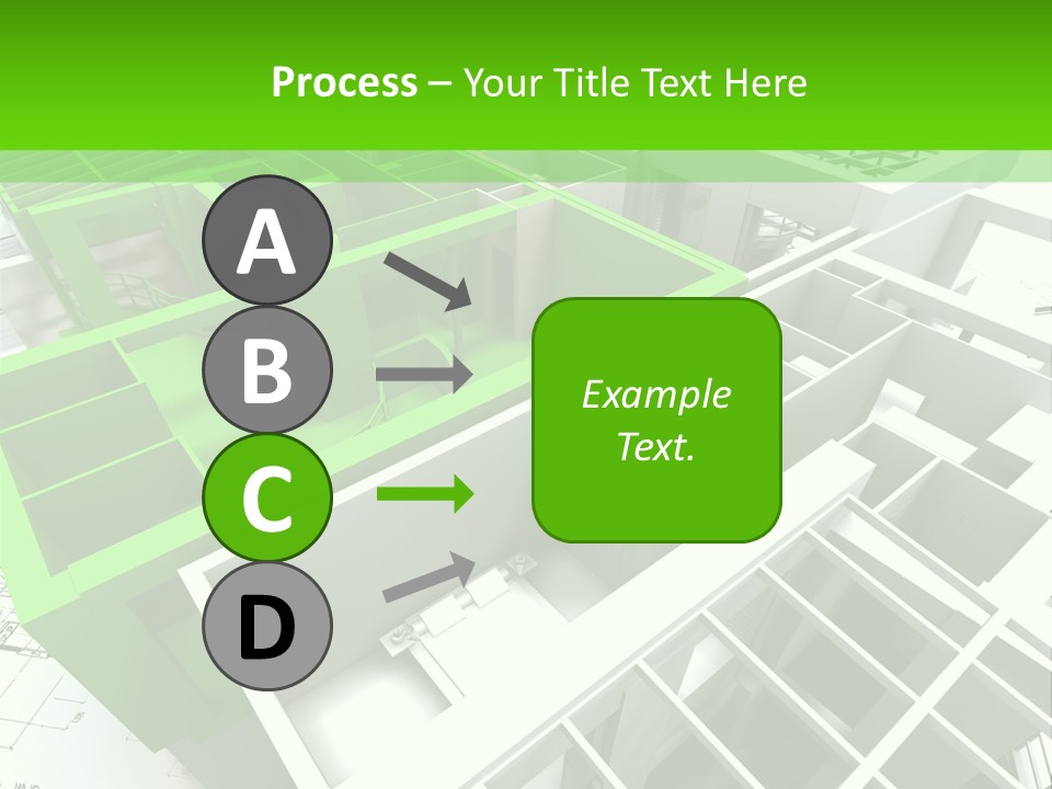Chalet Roof Draw PowerPoint Template