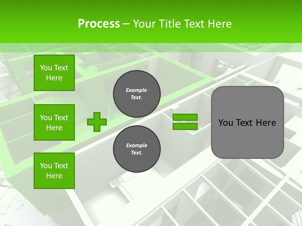 Chalet Roof Draw PowerPoint Template