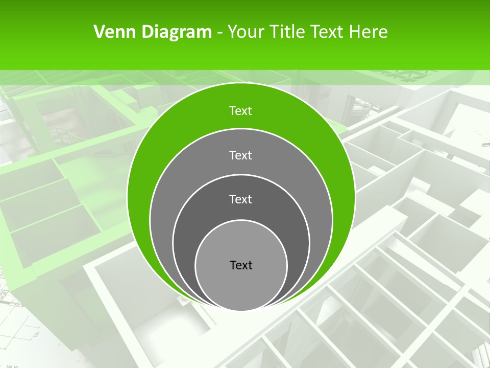 Chalet Roof Draw PowerPoint Template