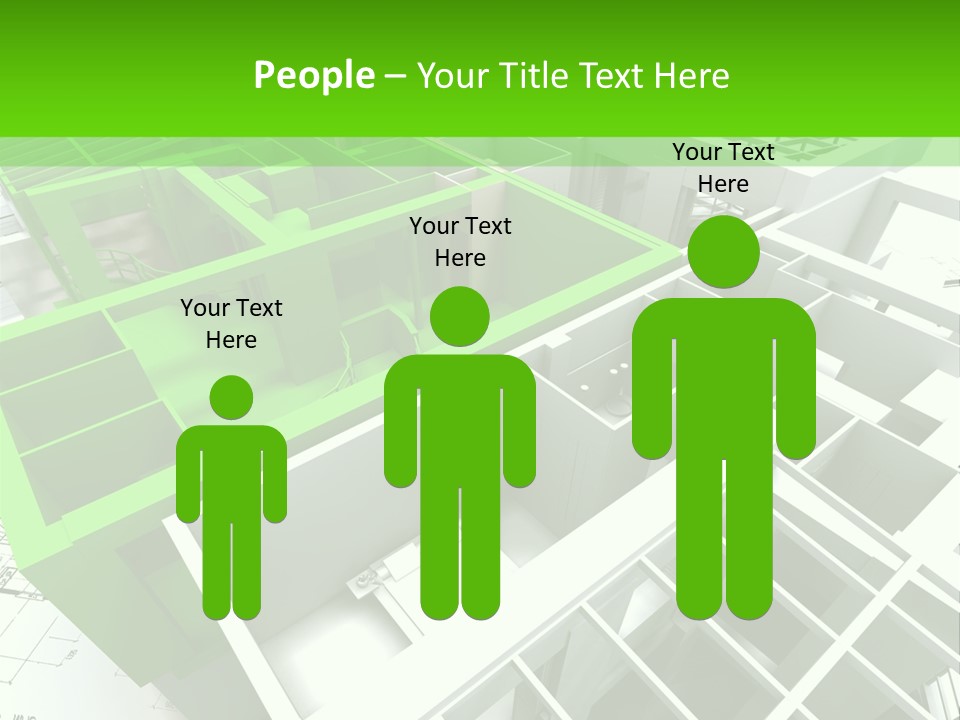 Chalet Roof Draw PowerPoint Template
