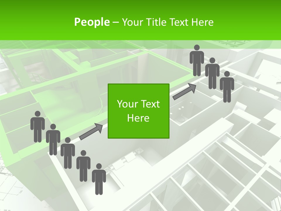 Chalet Roof Draw PowerPoint Template