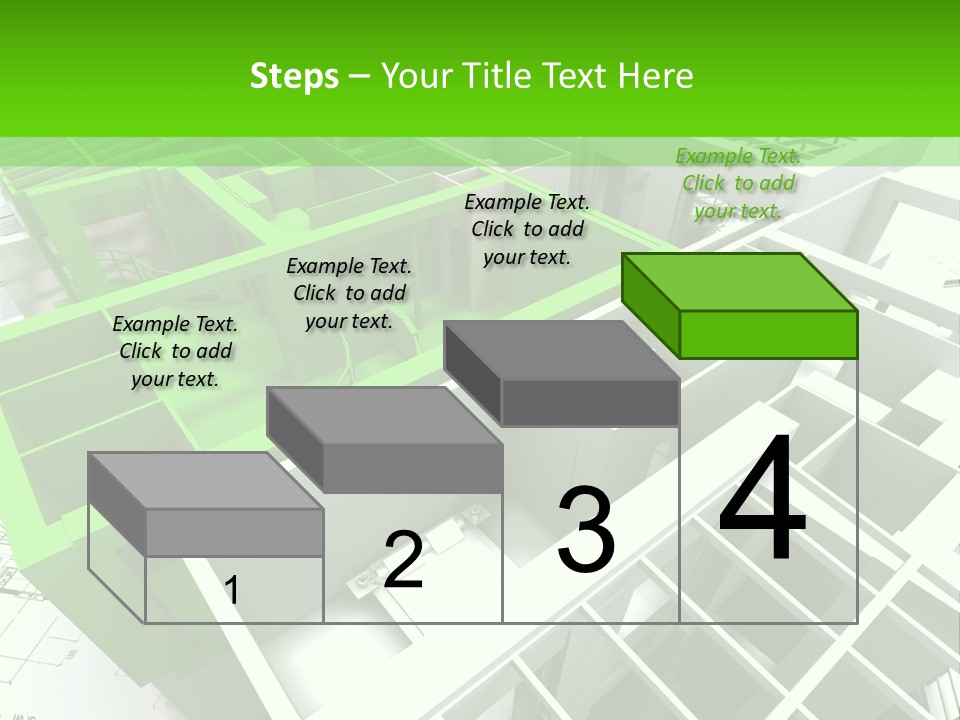 Chalet Roof Draw PowerPoint Template