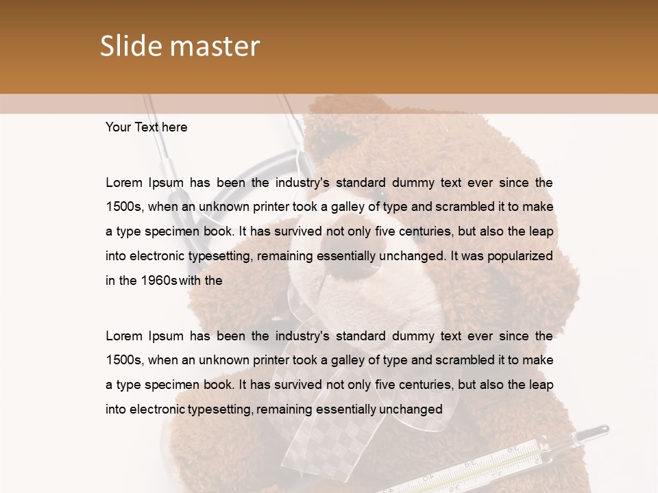 Hazard Toy Background PowerPoint Template