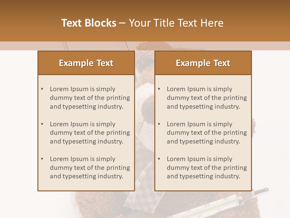 Hazard Toy Background PowerPoint Template
