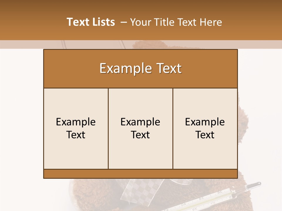 Hazard Toy Background PowerPoint Template