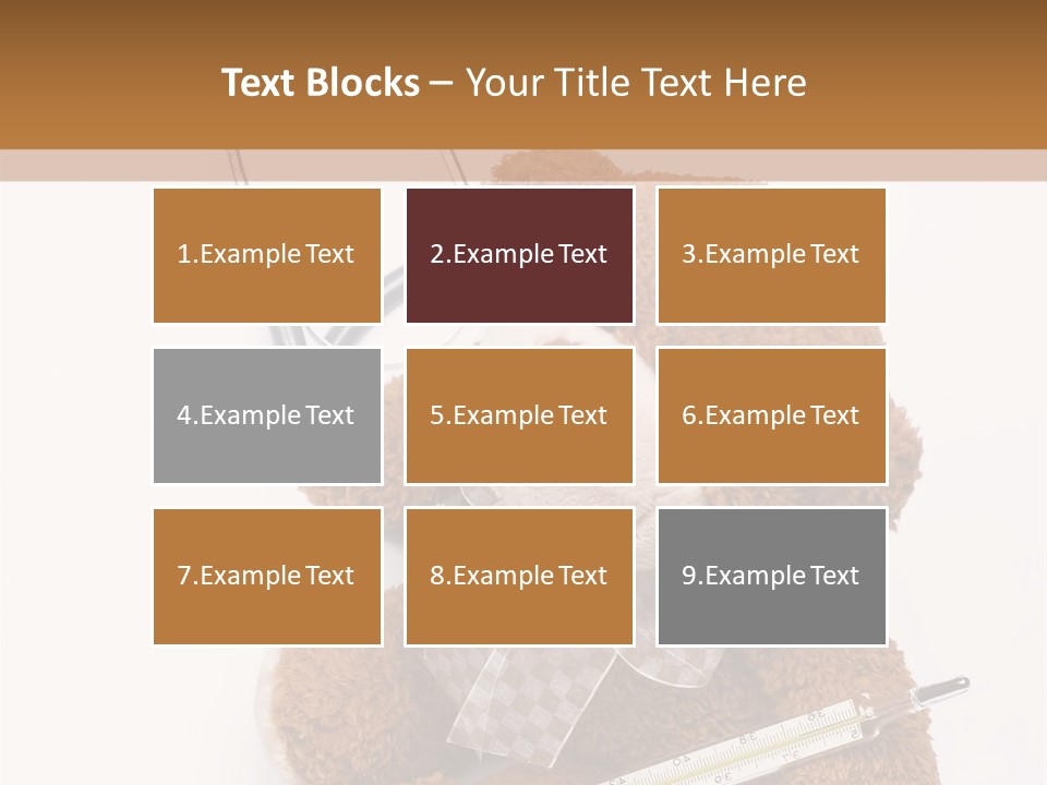 Hazard Toy Background PowerPoint Template