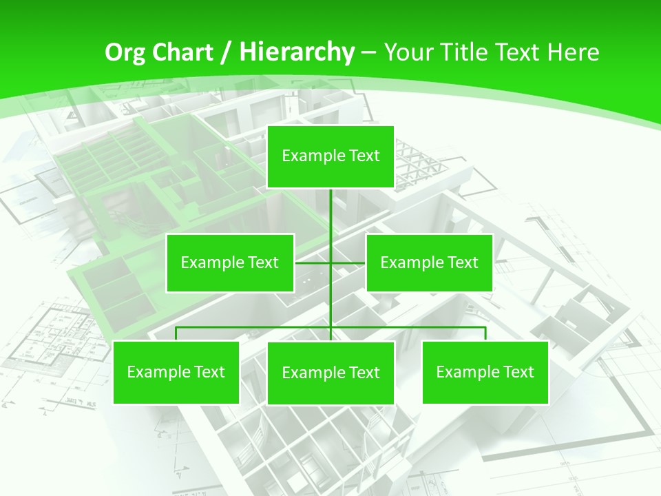 Dwelling Trade Pencil PowerPoint Template
