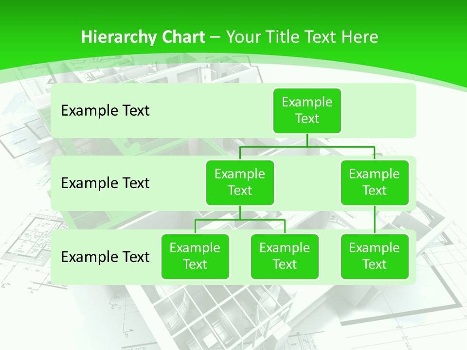 Dwelling Trade Pencil PowerPoint Template