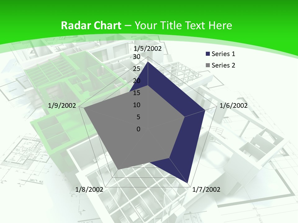 Dwelling Trade Pencil PowerPoint Template