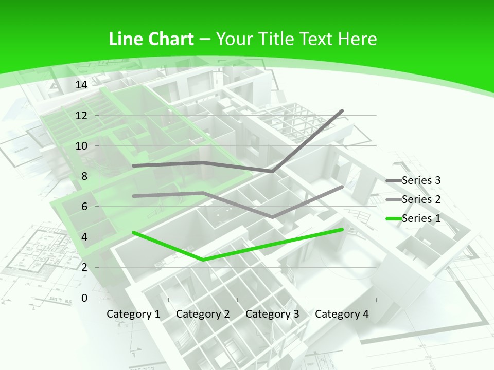 Dwelling Trade Pencil PowerPoint Template