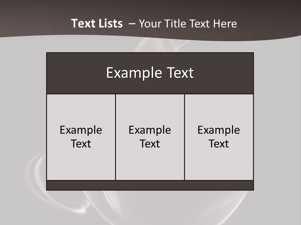 Shadow Scent Aromatic PowerPoint Template
