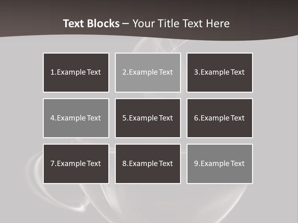 Shadow Scent Aromatic PowerPoint Template