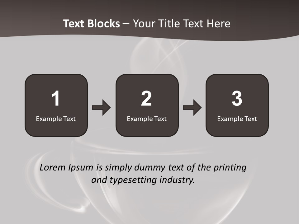 Shadow Scent Aromatic PowerPoint Template