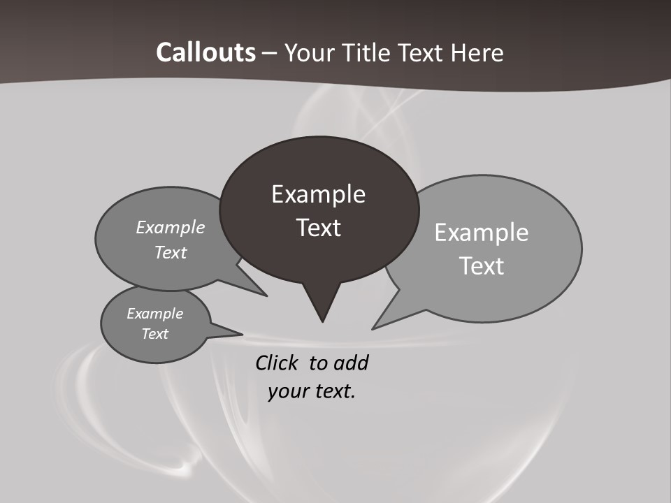 Shadow Scent Aromatic PowerPoint Template