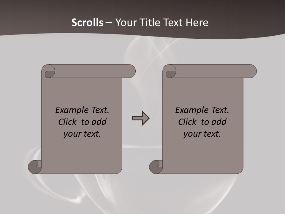 Shadow Scent Aromatic PowerPoint Template