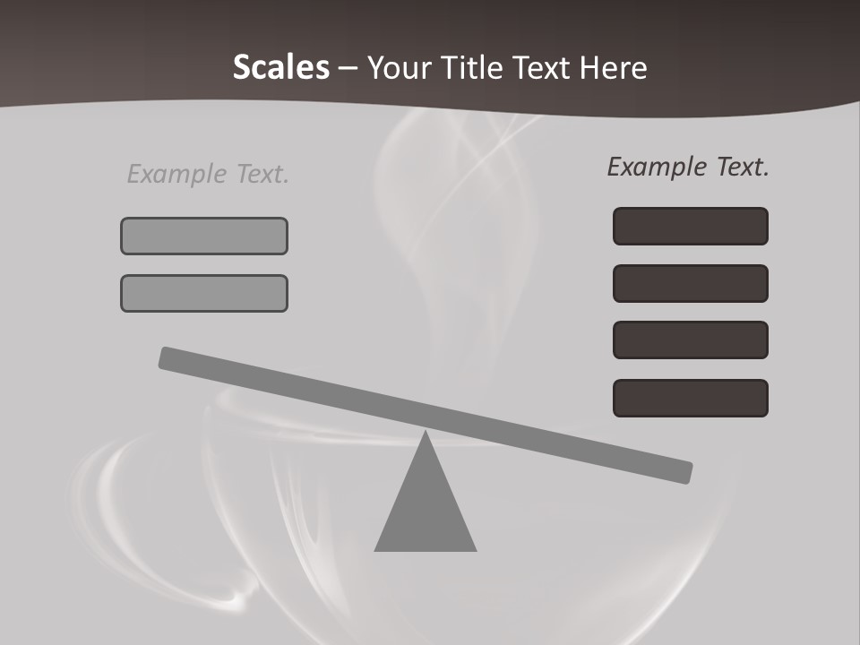 Shadow Scent Aromatic PowerPoint Template