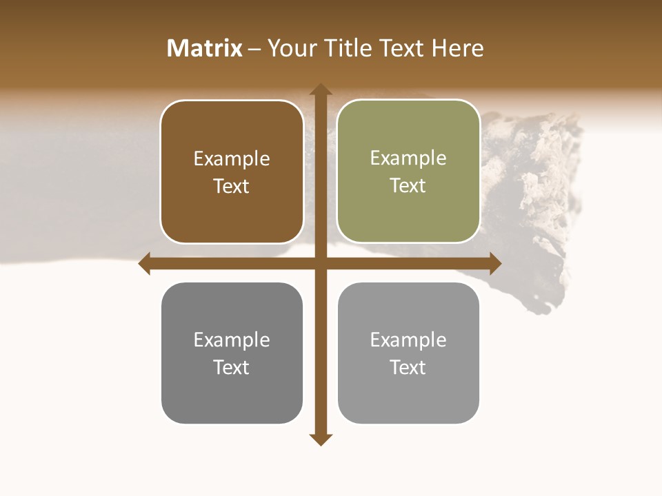 Unhealthy  Ash PowerPoint Template