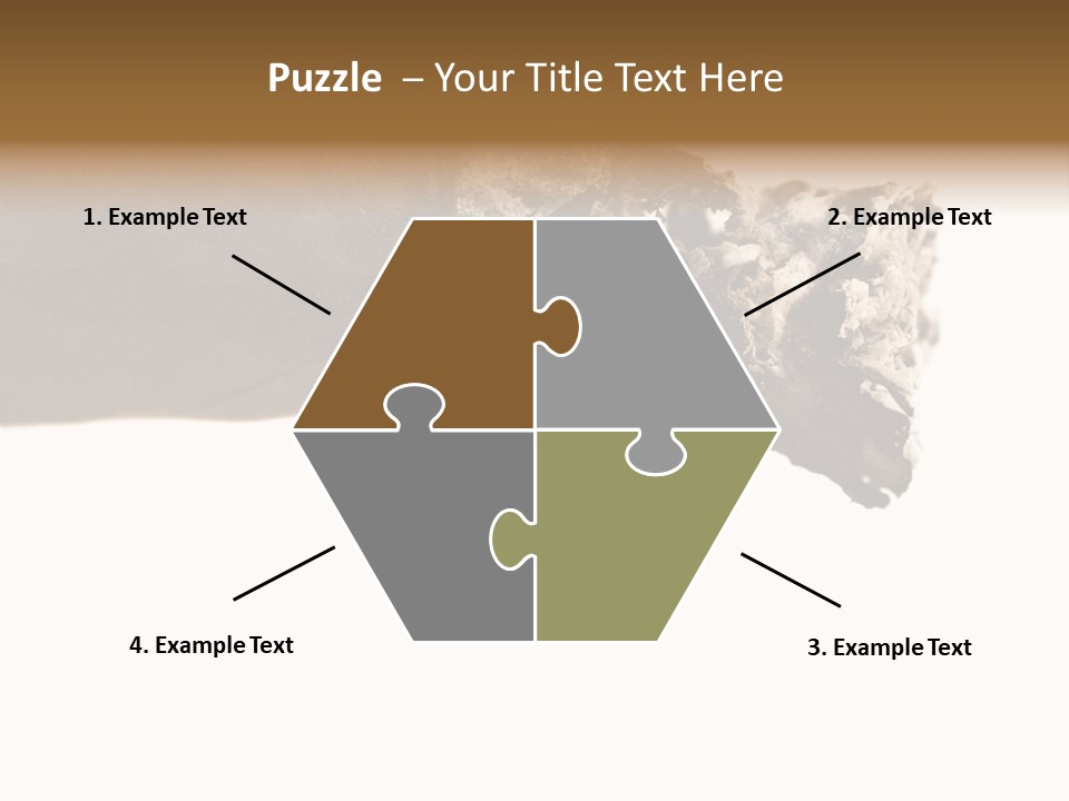Unhealthy  Ash PowerPoint Template