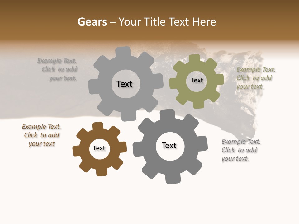 Unhealthy  Ash PowerPoint Template