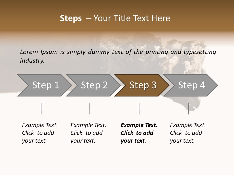 Unhealthy  Ash PowerPoint Template