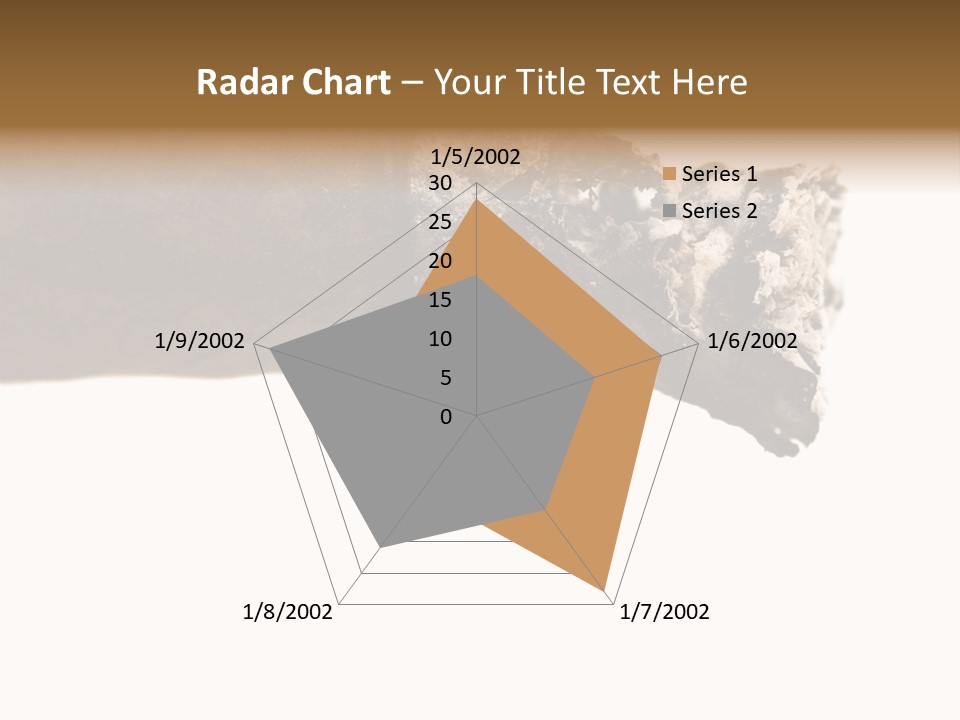Unhealthy  Ash PowerPoint Template
