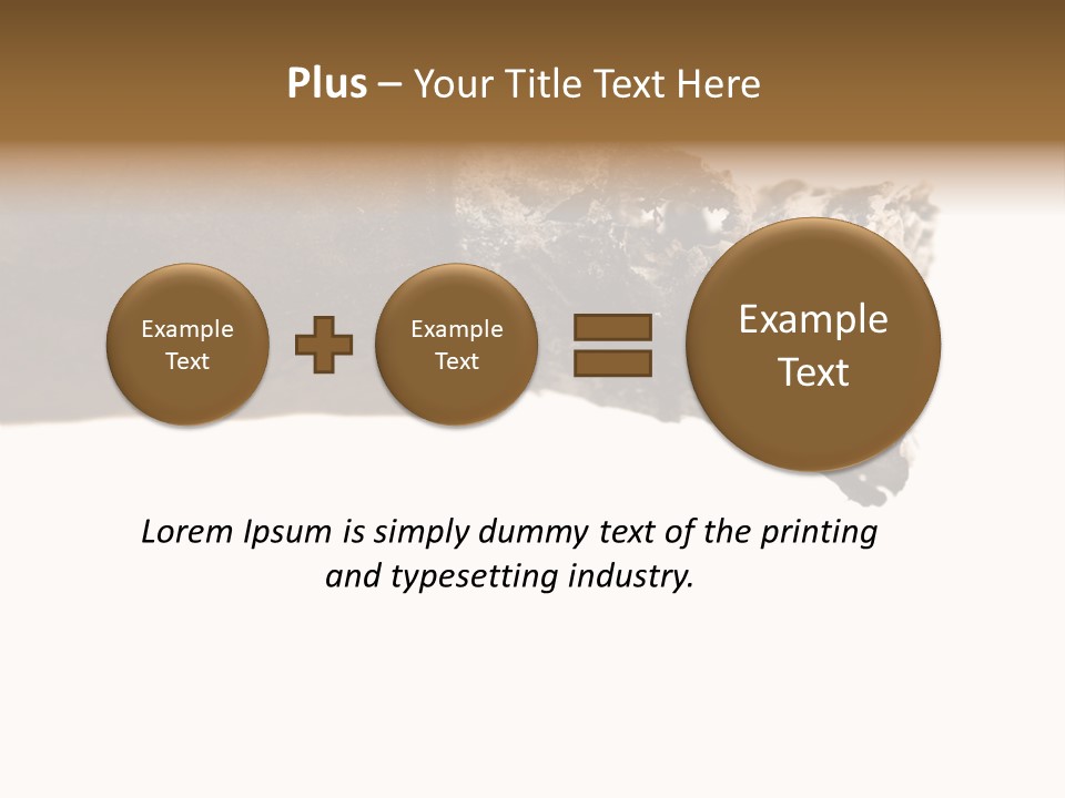 Unhealthy  Ash PowerPoint Template