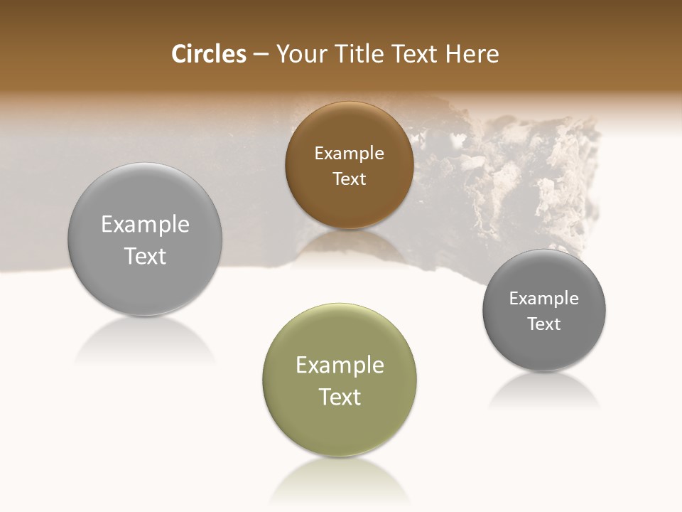 Unhealthy  Ash PowerPoint Template