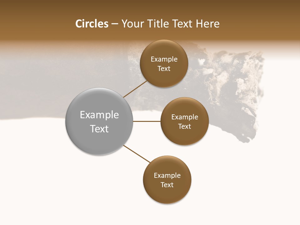 Unhealthy  Ash PowerPoint Template