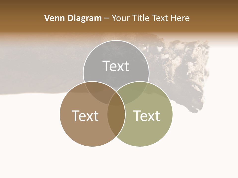 Unhealthy  Ash PowerPoint Template