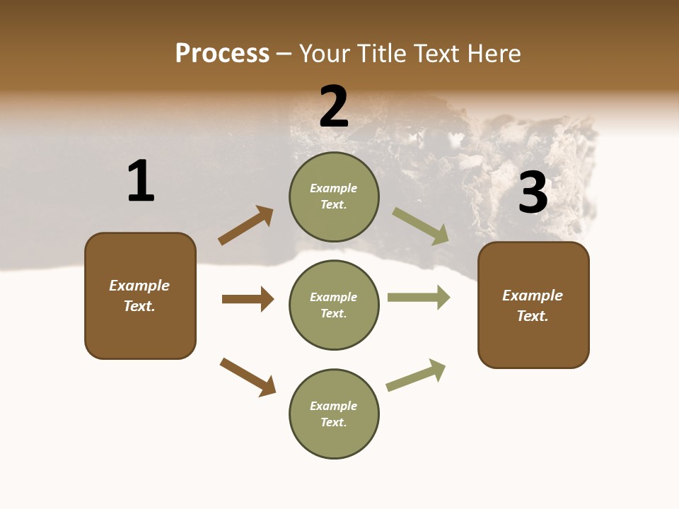 Unhealthy  Ash PowerPoint Template