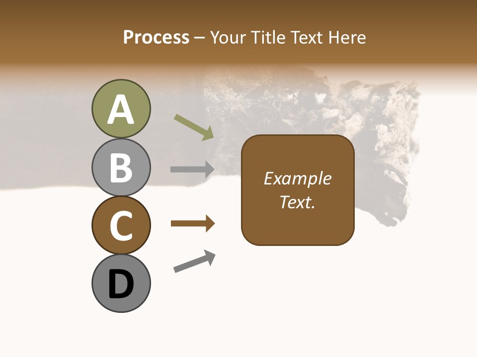 Unhealthy  Ash PowerPoint Template