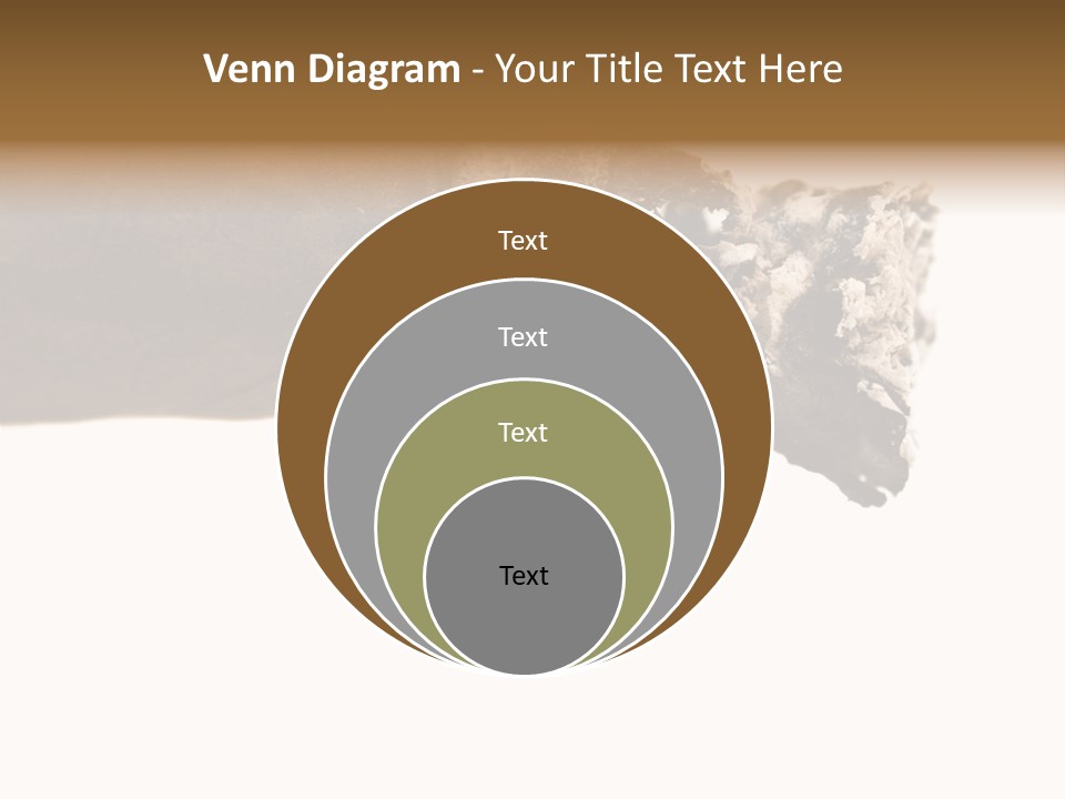 Unhealthy  Ash PowerPoint Template