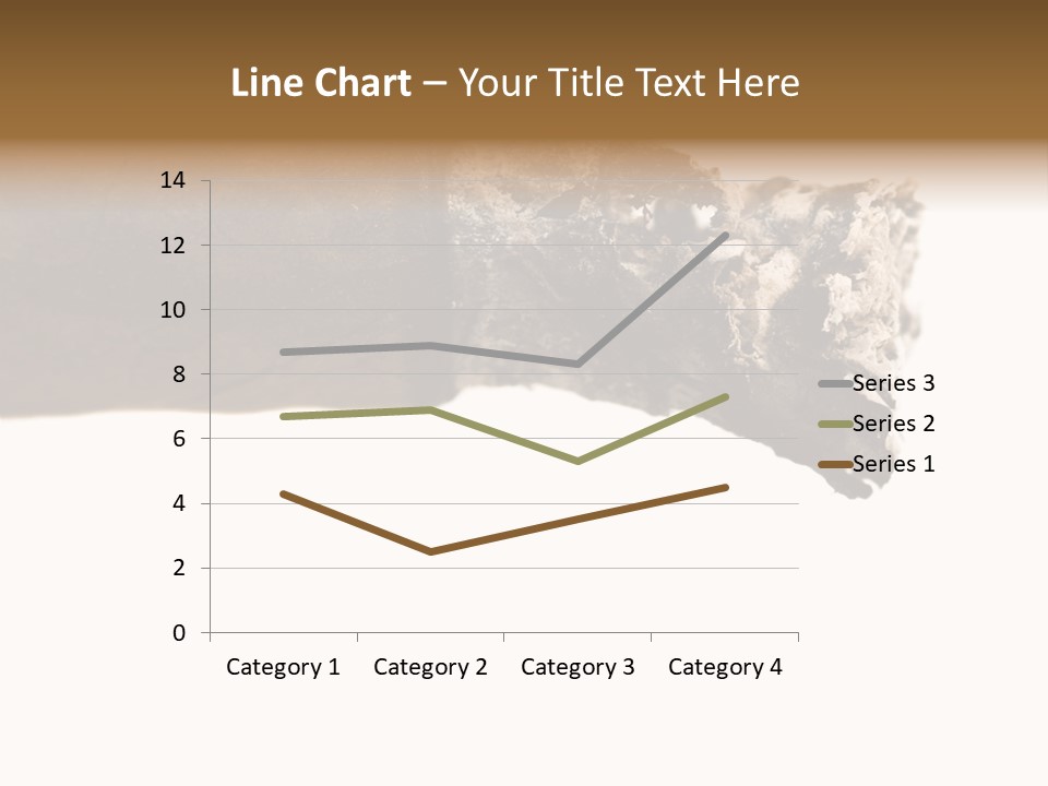 Unhealthy  Ash PowerPoint Template