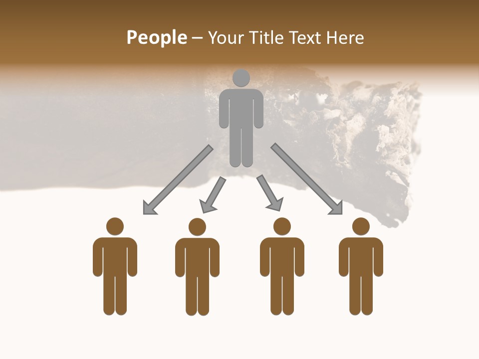 Unhealthy  Ash PowerPoint Template