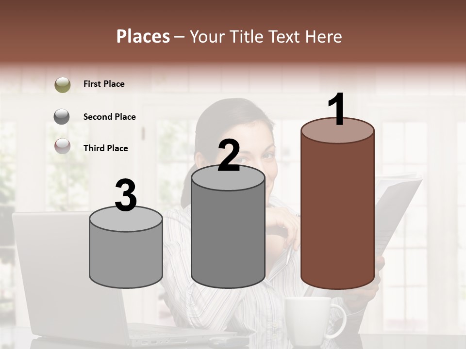 Telework Notebook Domestic PowerPoint Template