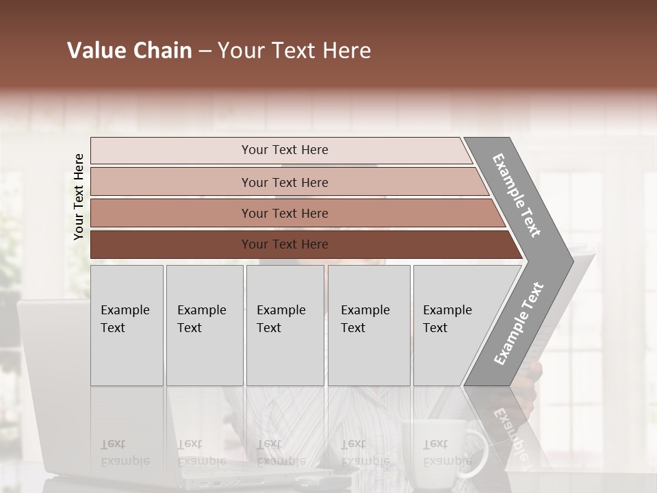 Telework Notebook Domestic PowerPoint Template