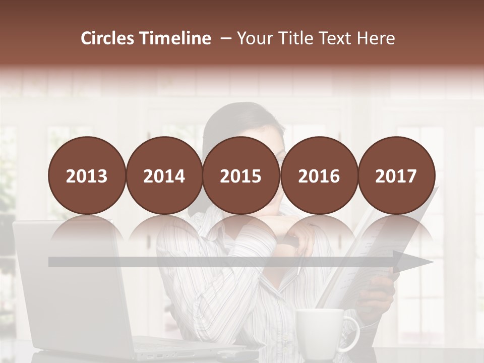 Telework Notebook Domestic PowerPoint Template