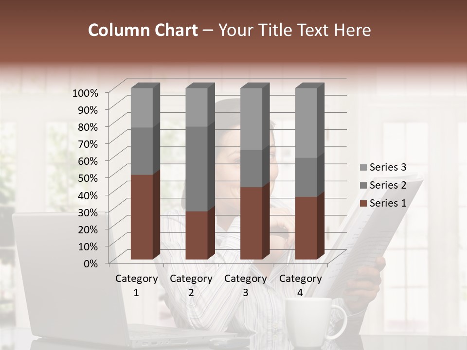 Telework Notebook Domestic PowerPoint Template