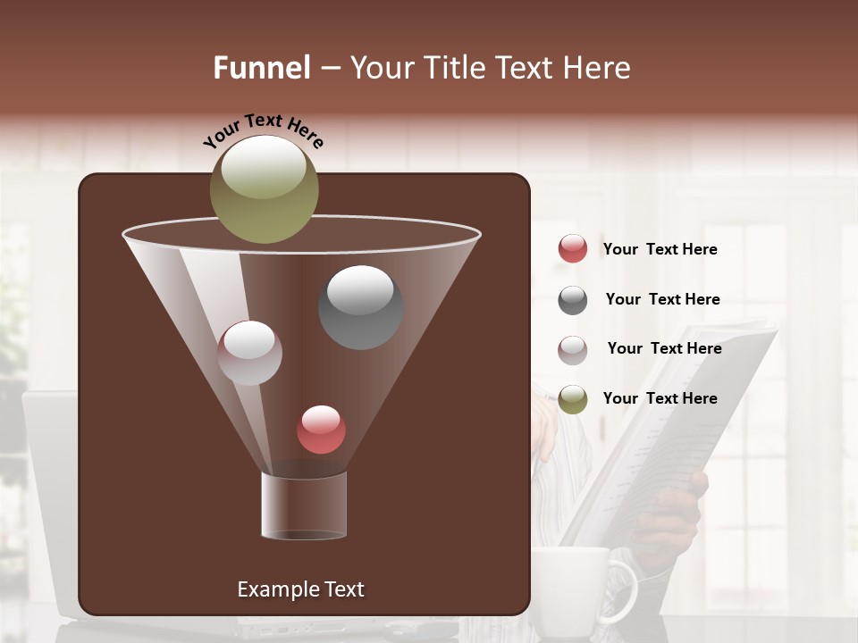 Telework Notebook Domestic PowerPoint Template