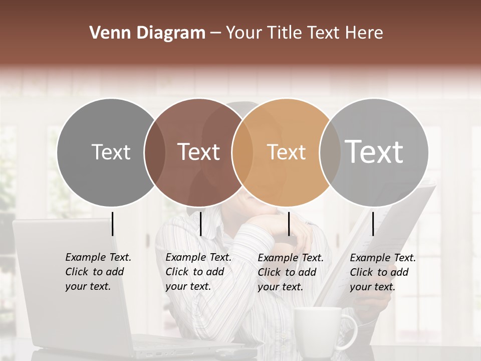 Telework Notebook Domestic PowerPoint Template